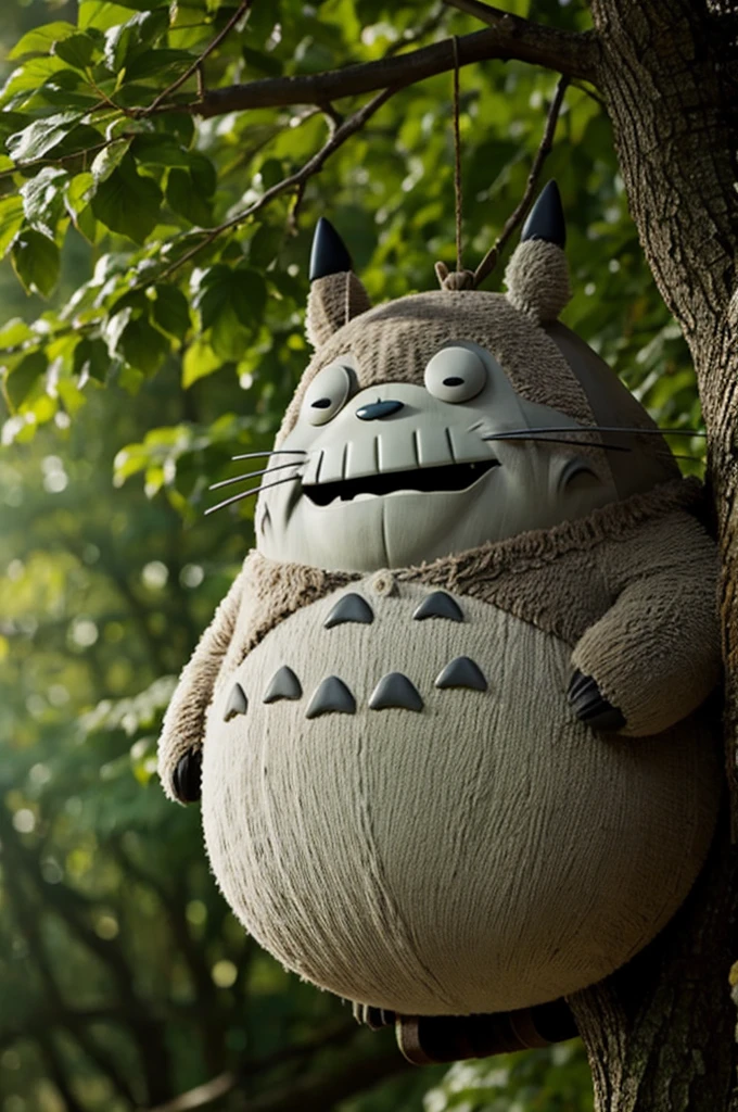 Image of the character Totoro in the form of the character Jack from the movie