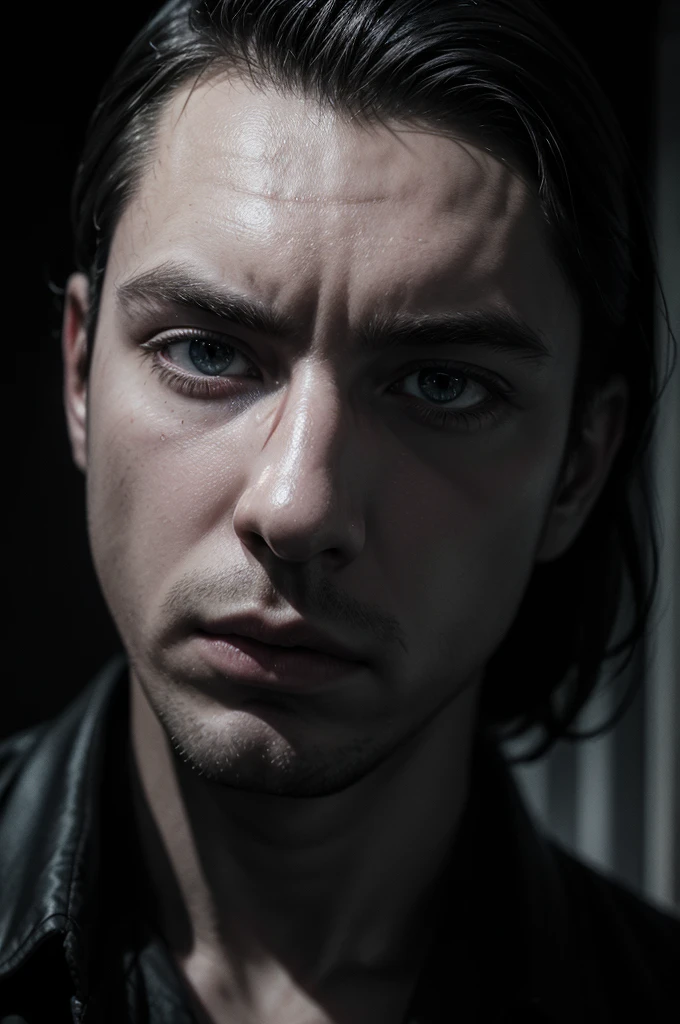 a man in the middle of the dark, his face completely covered in shadows, a broken white mask, a very shadowy figure, dark moody atmosphere, dramatic lighting, cinematic, high contrast, chiaroscuro, moody, dramatic, mysterious, (best quality,4k,8k,highres,masterpiece:1.2),ultra-detailed,(realistic,photorealistic,photo-realistic:1.37),dramatic lighting,strong shadows,high contrast,cinematic composition,dark and moody,mysterious figure,broken white mask