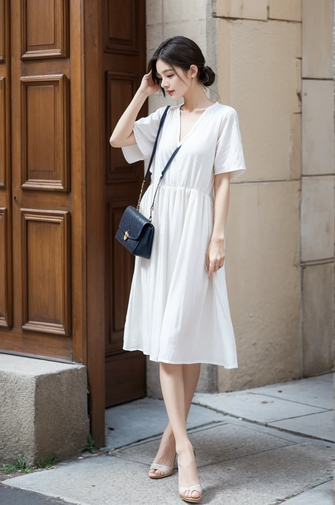 French style,With its simplicity、Known for its elegant and effortless style,Its essence can be summarized as follows::Spontaneous and natural:French style pursues a seemingly casual elegance,There is often a sense of casualness and relaxation in the outfit,Avoid overdressing。