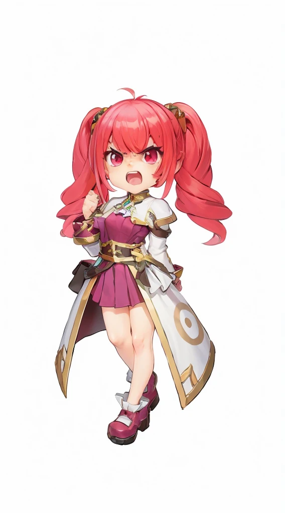 fighting pose, angry emotion, 