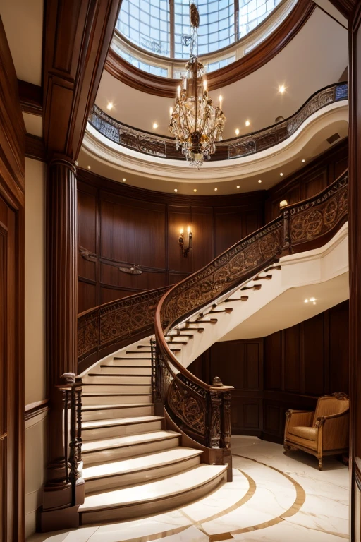 Luxury House、Staircase Hall