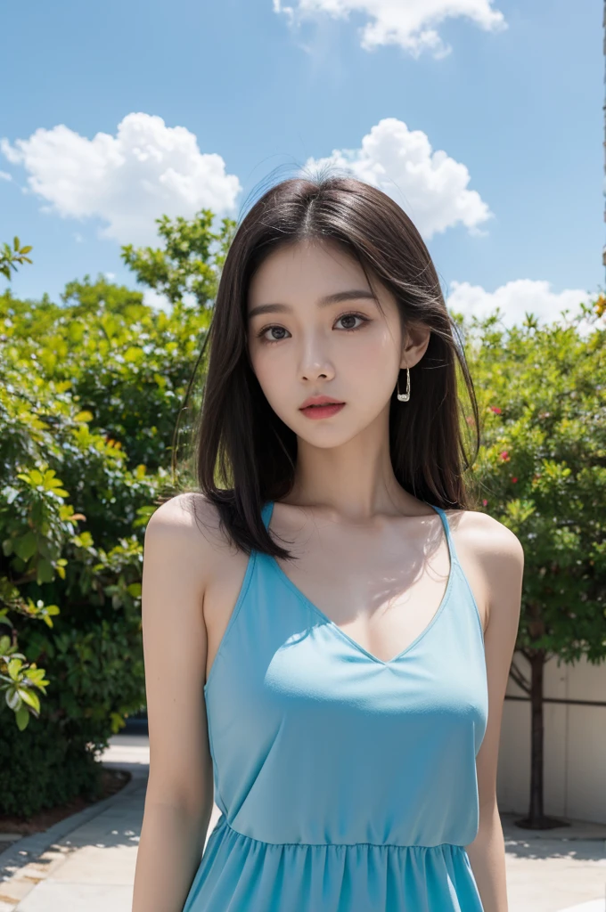 The color matching trends for the summer of 2024 focus on several key points:Bright、Contrast and nature。Here are some amazing color matching suggestions:Sky blue + Deep Red: Sky blue色的上衣或裙子搭配Deep Red色配饰,Contrasting and dramatic。