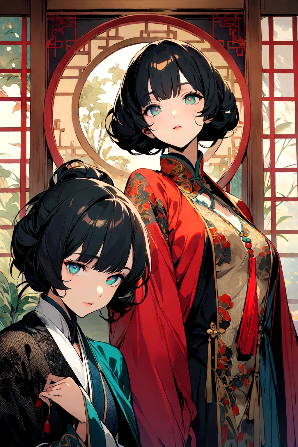 Best quality, masterwork, true-to-life, ultra-detailed, vibrant colors ...