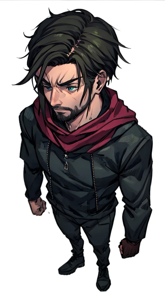 serious face