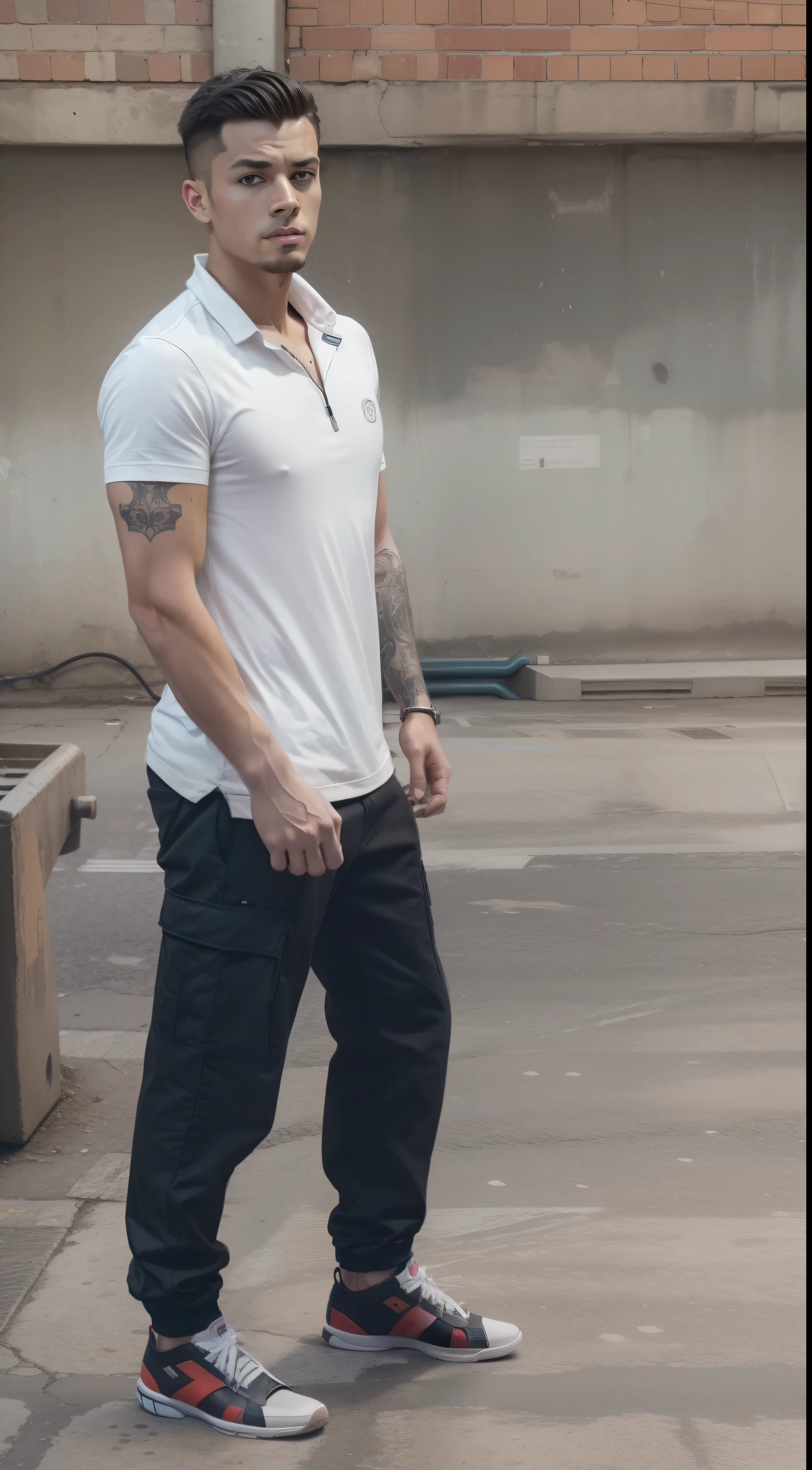 cyberpunk,smartboy,lighting realistic background,8k,u4, white shoes