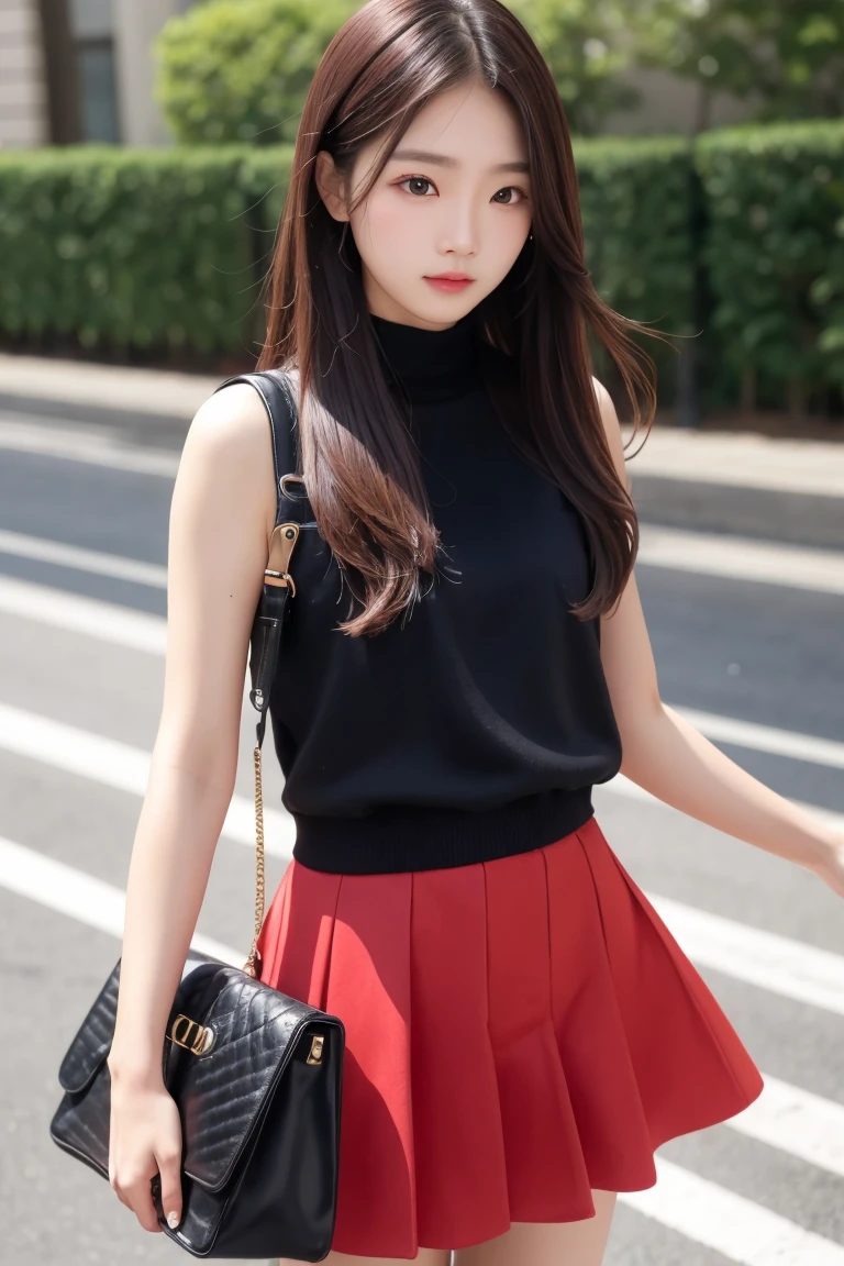 Second dimension style，Red Skirt