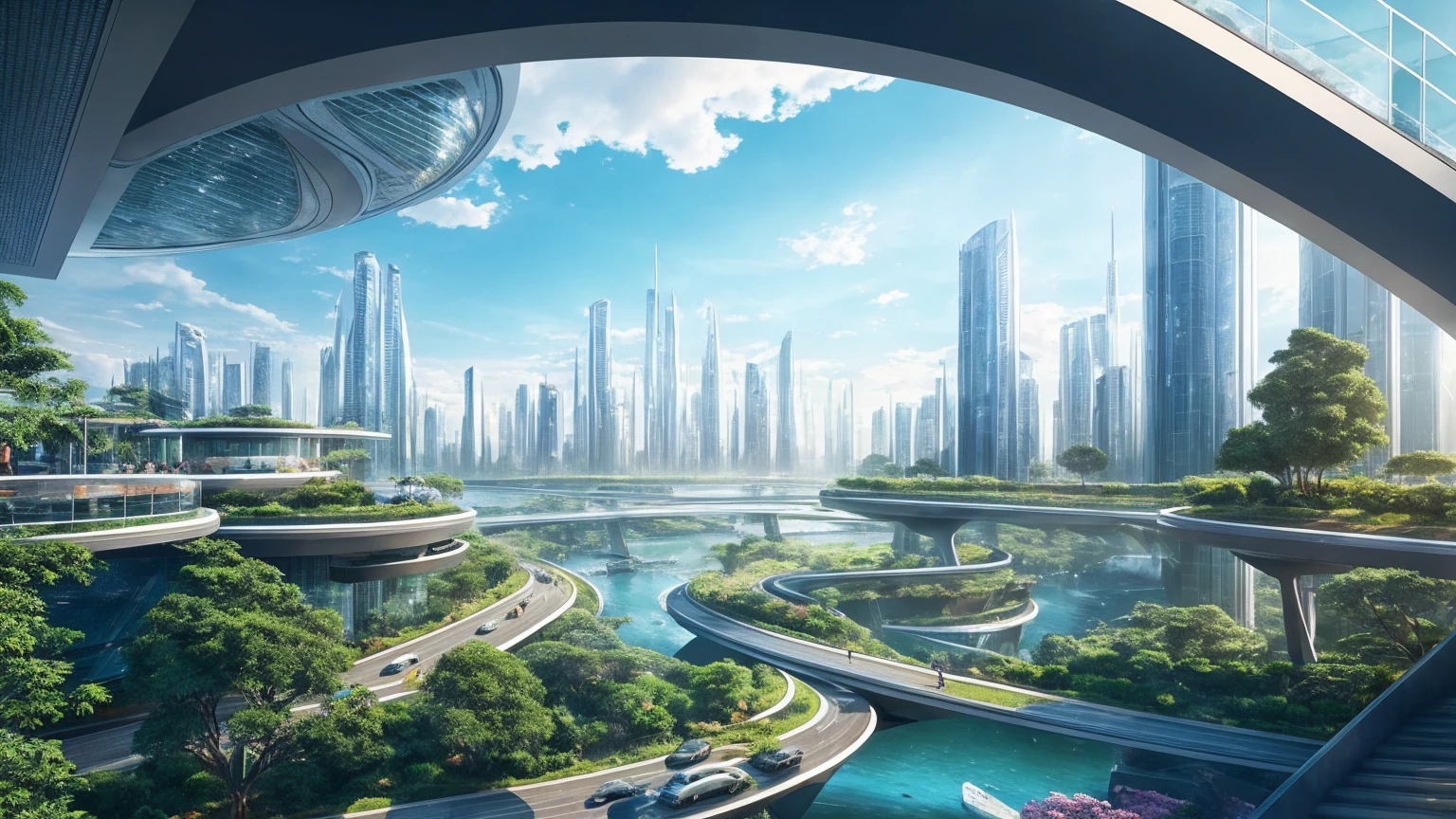 (Best quality,4K,8K,A high resolution,Masterpiece:1.2),Ultra-detailed,(Realistic,Photorealistic,photo-realistic:1.37),Futuristic floating city,Futuristic technology,Huge urban high-tech tablet platform,Airship,Floating in the sky,Futuristic city,Small airships around,High-tech hemispherical platform,Colorful lights,Advanced architecture,modernn architecture,skyscrapper,Access the cloud,Scenic beauty,view over city,Impressive design,Blend seamlessly with nature,energetic and vibrant atmosphere,Futuristic transportation system,Parking is suspended,Transparent path,Lush greenery,Sky gardens,cascading waterfalls,Magnificent skyline,reflections on the water,Sparkling river,Architectural innovation,futuristic skyscrapers,Transparent dome,The shape of the building is unusual,Elevated walkway,Impressive skyline,Glowing lights,Futuristic technology,Minimalist design,Scenic spots,Panoramic view,Cloud Piercing Tower,Vibrant colors,epic sunrise,epic sunset,Dazzling light display,magical ambiance,The future city,Urban Utopia,LuxuryLifestyle,Innovative energy,sustainable development,Smart city technology,Advanced infrastructure,Tranquil atmosphere,Nature and technology live in harmony,Awesome cityscape,Unprecedented urban planning,Architecture connects seamlessly with nature,High-tech metropolis,A cutting-edge engineering marvel,The future of urban living,Visionary architectural concept,Energy-efficient buildings,Harmony with the environment,A city floating above the clouds,Utopian dreams become reality,The possibilities are endless,State-of-the-art transportation network,Green energy integration,Innovative materials,Impressive holographic display,Advanced communication system,Breathtaking aerial view,Quiet and peaceful environment,Modernist aesthetics,Ethereal beauty