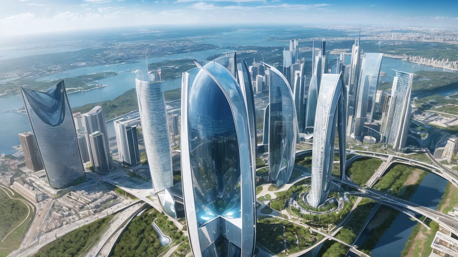 (Best quality,4K,8K,A high resolution,Masterpiece:1.2),Ultra-detailed,(Realistic,Photorealistic,photo-realistic:1.37),Futuristic floating city,Futuristic technology,Huge urban high-tech tablet platform,Airship,Floating in the sky,Futuristic city,Small airships around,High-tech hemispherical platform,Colorful lights,Advanced architecture,modernn architecture,skyscrapper,Access the cloud,Scenic beauty,view over city,Impressive design,Blend seamlessly with nature,energetic and vibrant atmosphere,Futuristic transportation system,Parking is suspended,Transparent path,Lush greenery,Sky gardens,cascading waterfalls,Magnificent skyline,reflections on the water,Sparkling river,Architectural innovation,futuristic skyscrapers,Transparent dome,The shape of the building is unusual,Elevated walkway,Impressive skyline,Glowing lights,Futuristic technology,Minimalist design,Scenic spots,Panoramic view,Cloud Piercing Tower,Vibrant colors,epic sunrise,epic sunset,Dazzling light display,magical ambiance,The future city,Urban Utopia,LuxuryLifestyle,Innovative energy,sustainable development,Smart city technology,Advanced infrastructure,Tranquil atmosphere,Nature and technology live in harmony,Awesome cityscape,Unprecedented urban planning,Architecture connects seamlessly with nature,High-tech metropolis,A cutting-edge engineering marvel,The future of urban living,Visionary architectural concept,Energy-efficient buildings,Harmony with the environment,A city floating above the clouds,Utopian dreams become reality,The possibilities are endless,State-of-the-art transportation network,Green energy integration,Innovative materials,Impressive holographic display,Advanced communication system,Breathtaking aerial view,Quiet and peaceful environment,Modernist aesthetics,Ethereal beauty
