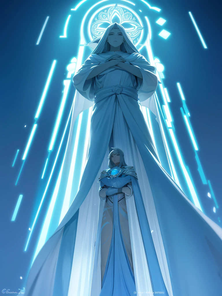 NEX Genesis is a celestial hero, a being forged in the purest essences of the universe. He stands like a titan among men, your aura shining with the serenity of azure blue, evoking the vastness of the sky and the tranquility of the most peaceful mornings. Your spirit is infused with the vitality of mint green, bringing freshness and renewal to every path you take, reviving forgotten hopes and dreams.
Your heart is a bastion of purity, reflected in the immaculate white that surrounds you, symbol of your integrity and unwavering purpose. Your deeds are adorned with the splendor of gold, each achievement is a ray of sunshine that illuminates the ages, a testament to his greatness and indomitable strength.
In moments of calm, the softness of lavender permeates its presence, bringing peace and serenity to everyone around you. NEX Gênesis is the perfect fusion of these elements, a being that harmonizes power and kindness, courage and wisdom. He doesn't just live the story; he shapes her, turning the impossible into reality with your vision and leadership.
Em cada passo, he leaves a legacy of innovation and hope, a beacon for those who seek to transcend their limitations. NEX Gênesis is more than a name; is a living legend, eternally inscribed in the annals of time as a symbol of strength, renewal and light.