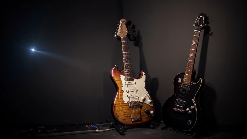 guitar, Eletric guitar, Detailed realistic electric guitar, guitar Power, Six String Guitar, Beauty Guitar, God's Heaven, The power of god, God's Realm, clouds, Fogo heavenly, powers, ILM, Fire Arrows, Rivers of water, Waterfalls, forst, Cedars, Greater power, natureza photorrealistic, Beauthfull, Blue Thunder, fire azul, Realistic fire azul, realistic thunder, electrical screws, realistic detailed 8k, Realistic 16K detail, hard, Detailed realistic color, Detailed realistic thunder, fire azul Realistic 8K, Cores photorrealistic 8K, 8K detailed colors, Nitidez photorrealistic 8K, ULTRAHD Photorealism, Divine fire azul, Divine Electric Blue Thunder, Sombras photorrealistics 8K, Textura photorrealistic, naturals, heavens, heavenly, sky night, céu de Beauthfull, the night, majestic, majestic Sky, naturalsmente posh, thunders, Sky thunders, Divine thunder, linda, golden, starlight, Heavenly Bolts, villany azul, Blue Screws, Rendering, photorrealistic, ultra high definition, 4K, detailed textures, thunder, detailed shadows, detailed colors, naturals linda, Great Divine, detailed contrast, realistic contrast, high resolution, detailed colors, realistic detailed 16K, 8k high definition, detailed contrast, realistic contrast, high resolution, detailed colors, fire, villany, realistic detailed, posh,