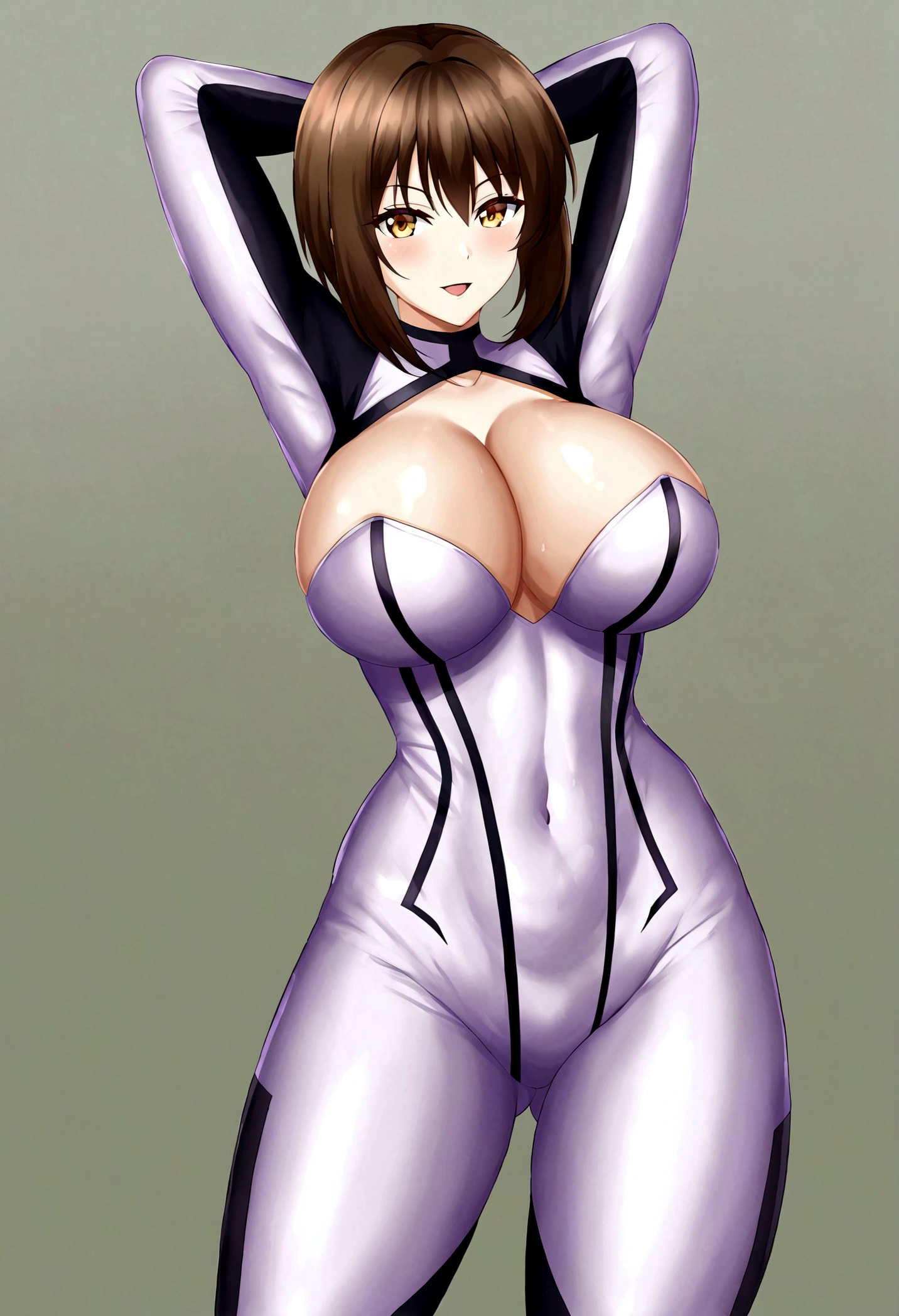 best quality Saber big breasts wuxia Bodysuit  