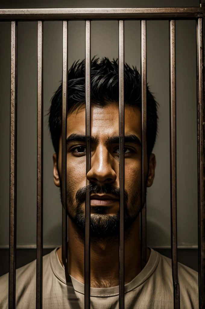 man in jail