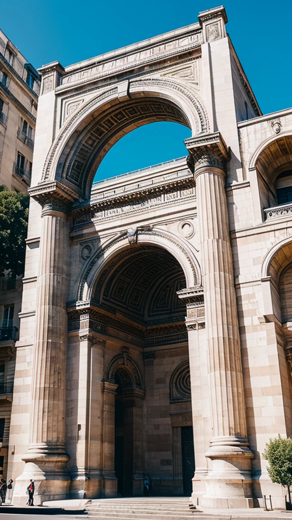 Arc de Triomphe facade