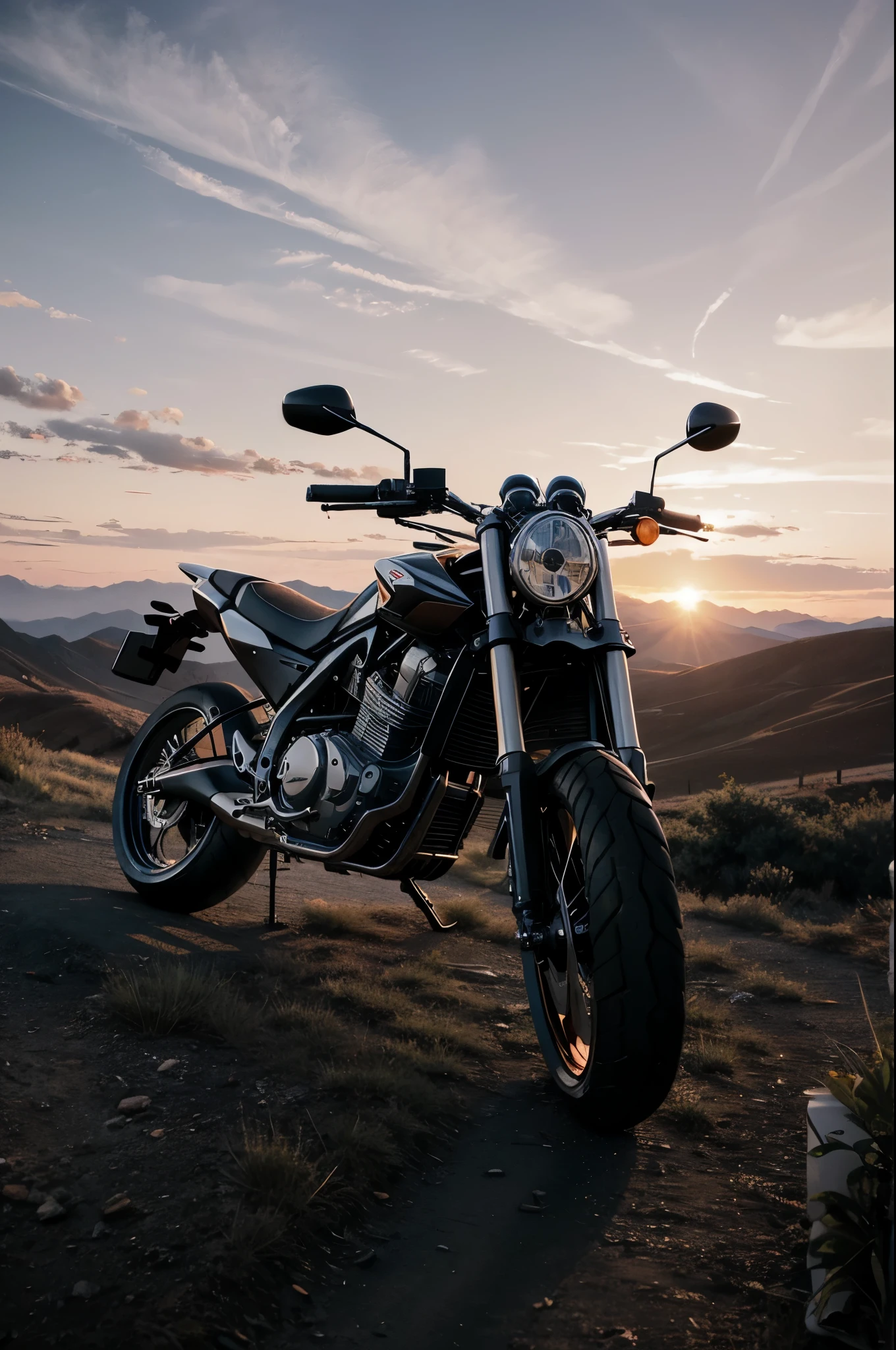 motorbike, motorbikecicleta, Detailed Realistic motorbikecicle, automobile, Realistc motorbikecicle, Path, God's Heaven, The power of god, God's Realm, clouds, Fogo heavenly, powers, Fire Arrows, Rivers of water, Waterfalls, forst, Cedars, Greater power, natureza photorrealistic, Beauthfull, Blue Thunder, fire azul, Realistic fire azul, realistic thunder, electrical screws, realistic detailed 8k, Realistic 16K detail, hard, Detailed realistic color, Detailed realistic thunder, fire azul Realistic 8K, Cores photorrealistic 8K, 8K detailed colors, Nitidez photorrealistic 8K, ULTRAHD Photorealism, Divine fire azul, Divine Electric Blue Thunder, Sombras photorrealistics 8K, Textura photorrealistic, naturals, heavens, heavenly, sky night, céu de Beauthfull, the night, majestic, majestic Sky, naturalsmente posh, thunders, Sky thunders, Divine thunder, linda, golden, starlight, Heavenly Bolts, villany azul, Blue Screws, Rendering, photorrealistic, ultra high definition, 4K, detailed textures, thunder, detailed shadows, detailed colors, naturals linda, Great Divine, detailed contrast, realistic contrast, high resolution, detailed colors, realistic detailed 16K, 8k high definition, detailed contrast, realistic contrast, high resolution, detailed colors, fire, villany, realistic detailed, posh,