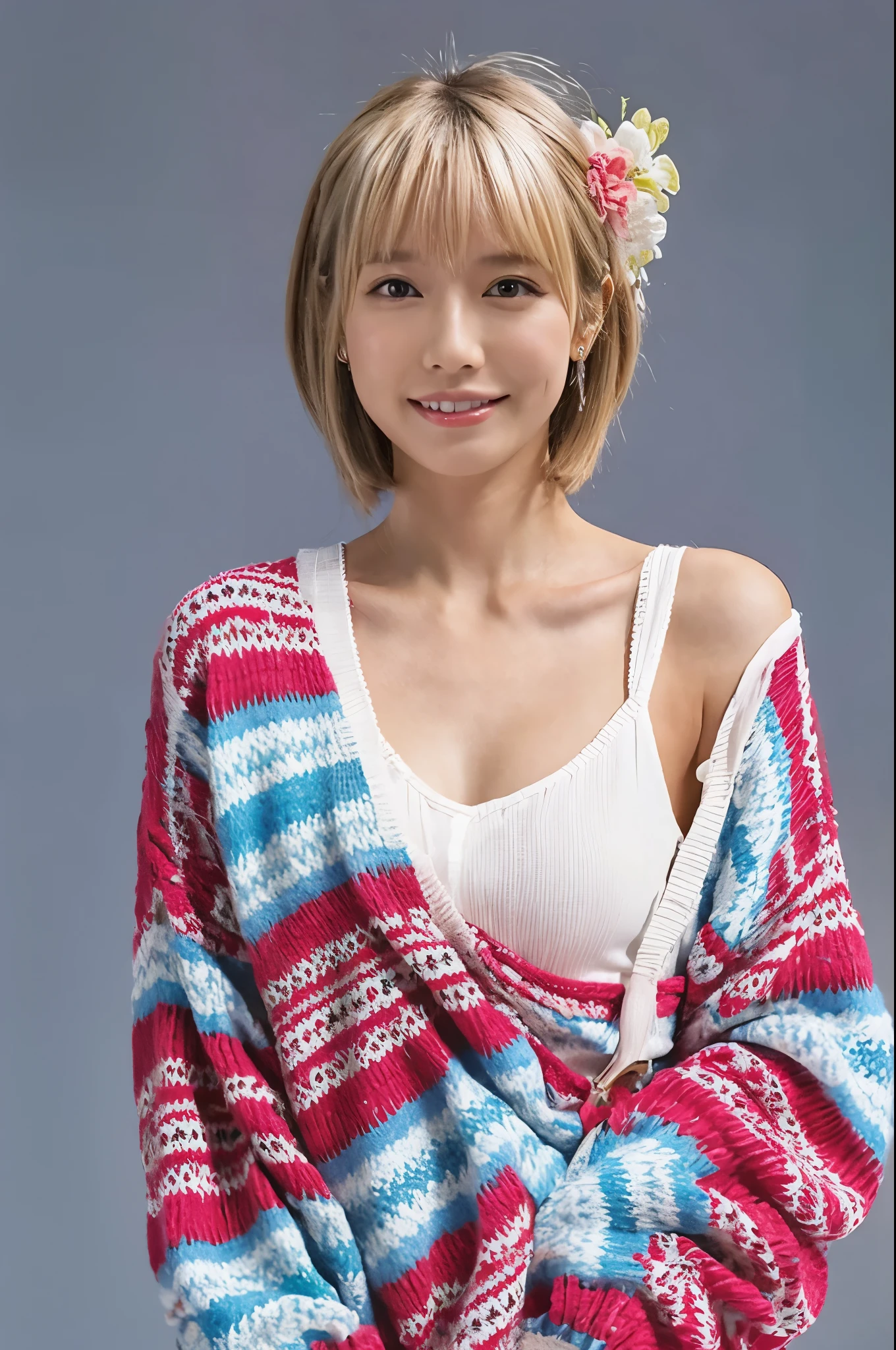 Colorful knitwear