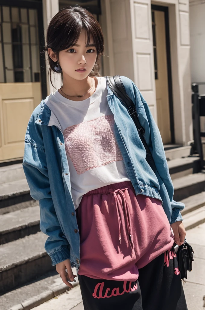 Wearing ugly clothes