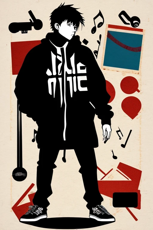 A background filled with scattered musical notes in various sizes and colors

A background completely filled with scattered sneaker in various sizes and colors, covering the entire screen.

 colorful image

Maintain this character, Maintain this character, Maintain this character, Maintain this character, Maintain this character, Maintain this character,



Punking 

Written by "Music for LIFE" on the wood board


black medium hair black medium hair 

Five fingers Baggy clothes Baggy clothes

