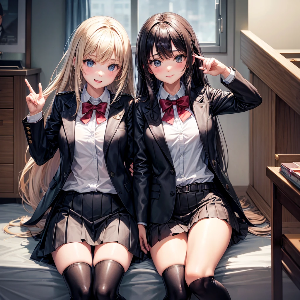 middle School girls,smile,Beautiful girlultiple girls,Angelic beautiful girl,leather jacket,未来のuniform,The best quality to get you horny,Perfect Girl,Super cute girl,uniform,blazer,cardigan,Long Hair、She has her bangs down,Ultra HD,Young girl,sex,Naughty Girls,Blowjob,Full body image,Absurd,Beautiful girls,The room,