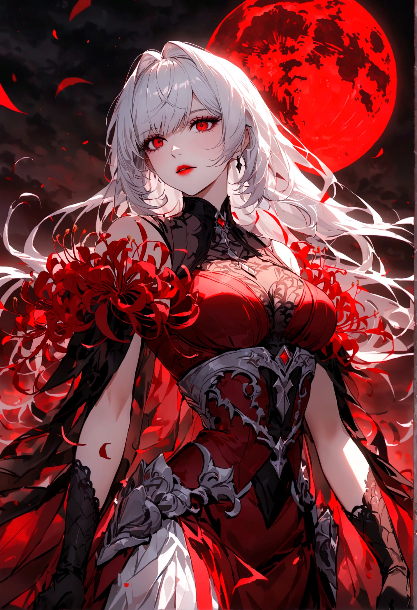 Blood Moon，Red spider lily，Okawa River，Meng Po，White-haired beauty，Revenant