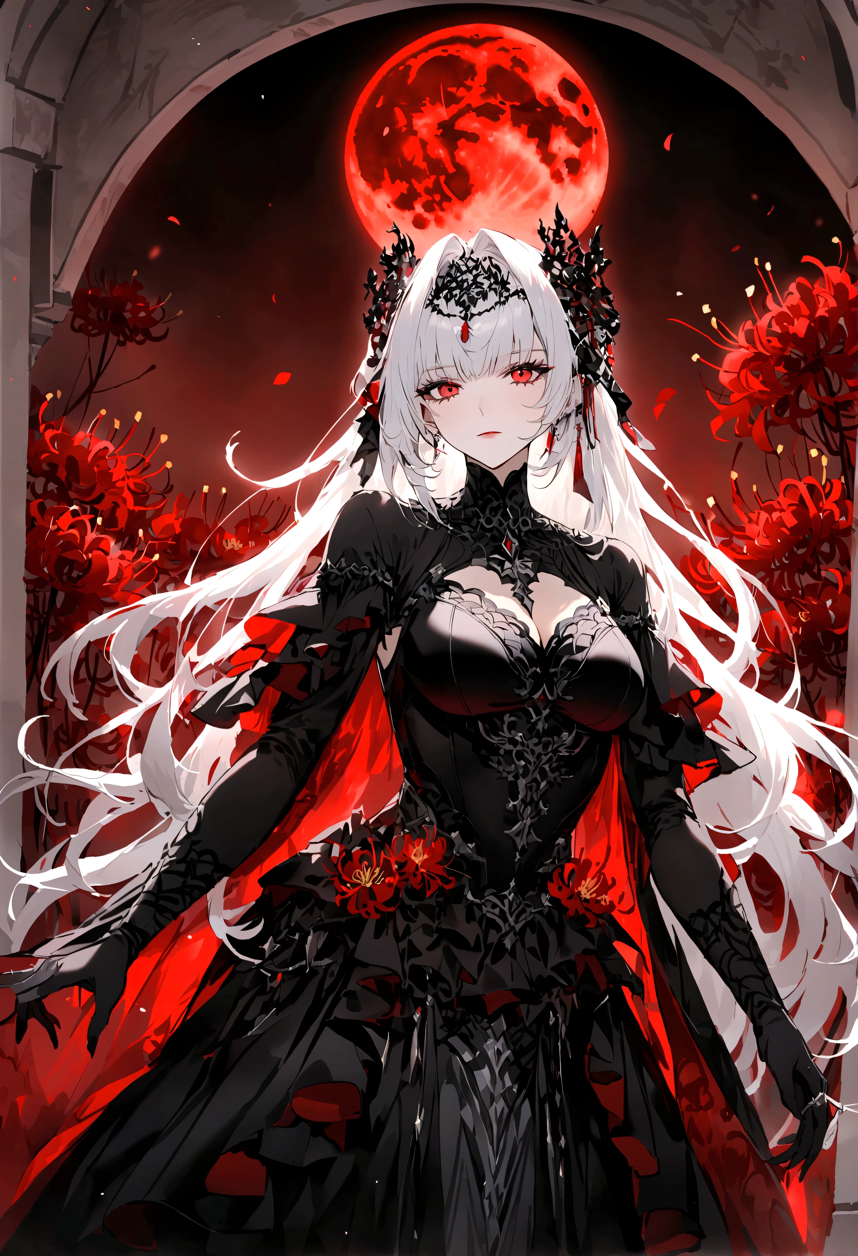 Blood Moon,Red spider lily,Okawa River,Meng Po,White-haired beauty,Revenant