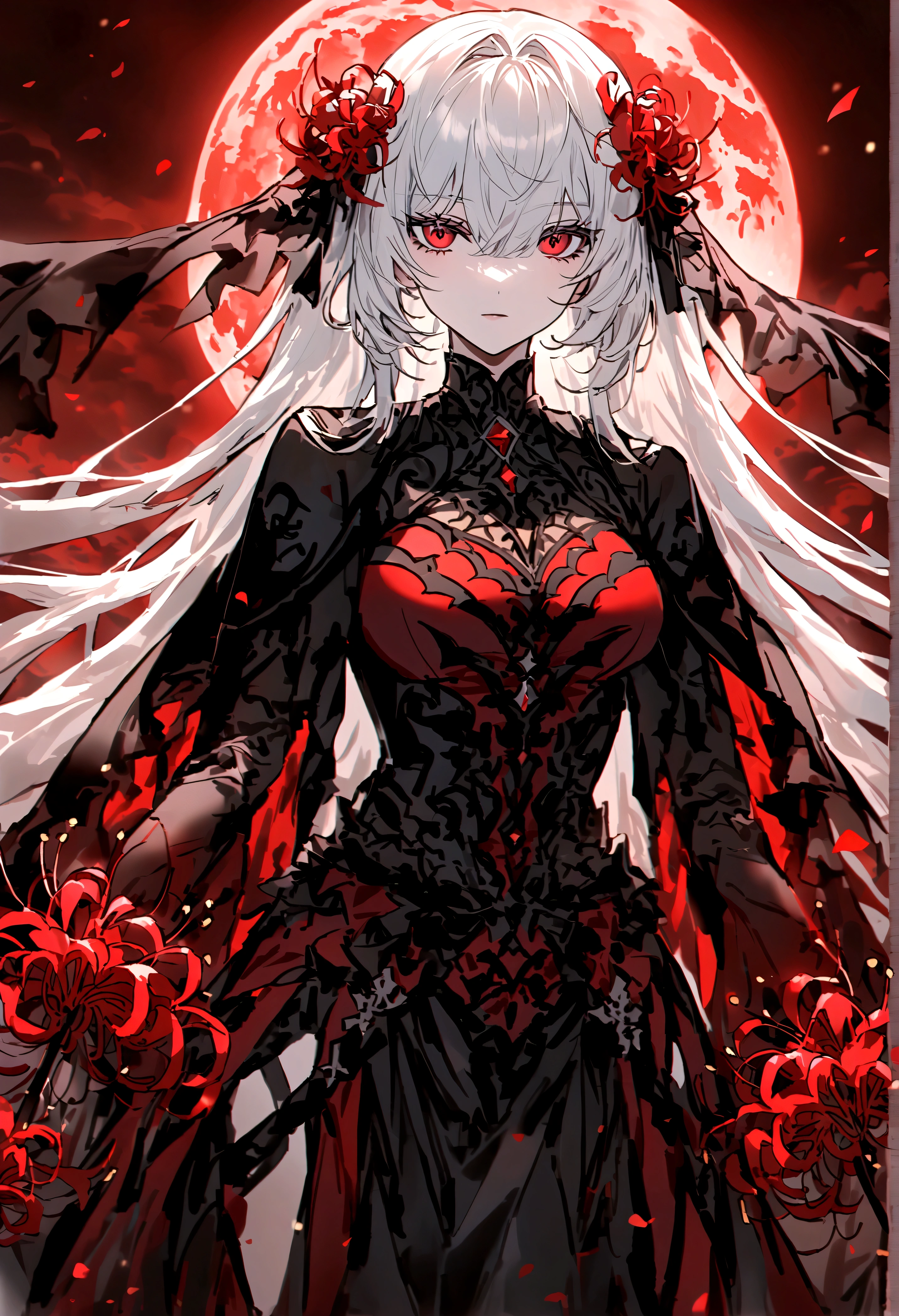 Blood Moon,Red spider lily,Okawa River,Meng Po,White-haired beauty,Revenant