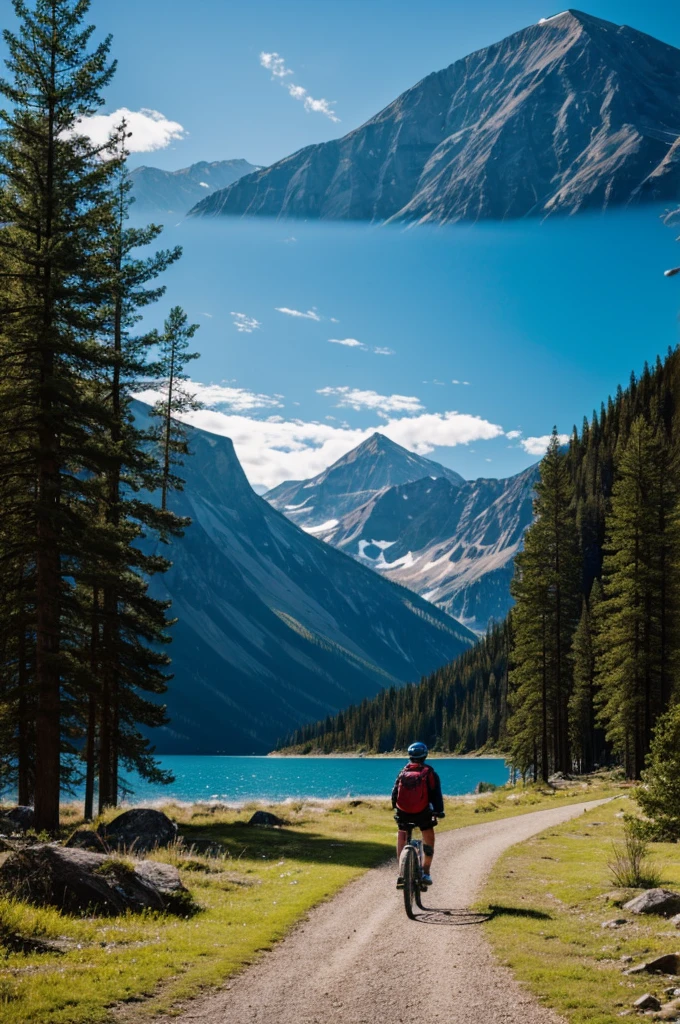 Please draw 3 images of outdoor recreation