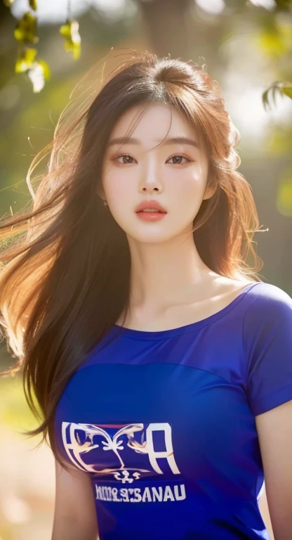Araffe woman, ผู้หญิงlong hairชาวเอเชียตะวันออกเฉียงใต้ที่มีใบหน้ากลม,  Large bust measures 38 inches., Warm light, morning sun,  long hair,black eyes,abdominal muscles, The body is beautiful and strong., thick hips, rounded chest, (digital painting, HDR, high contrast), 3d, 8K, 45,000,000 pixcls,Asian girl, Gorgeous Chinese model, Japanese model, beautiful asian woman, Japanese goddess, Very beautiful girl., beautiful young woman, very beautiful woman, Attractive and beautiful, sexy girl, Asian girl, beautiful female model, jaw-dropping beauty, Bright face,sexy girl, Gorgeous Chinese model, Japanese model, beautiful Asian girl, Lacey, rift, Asian girl, beautiful asian woman, Yoshitomo Nara, beautiful female model, jaw-dropping beauty, Portrait of a beautiful, sexy woman, Wen Feiye, beautiful south korean women, Chinese girl