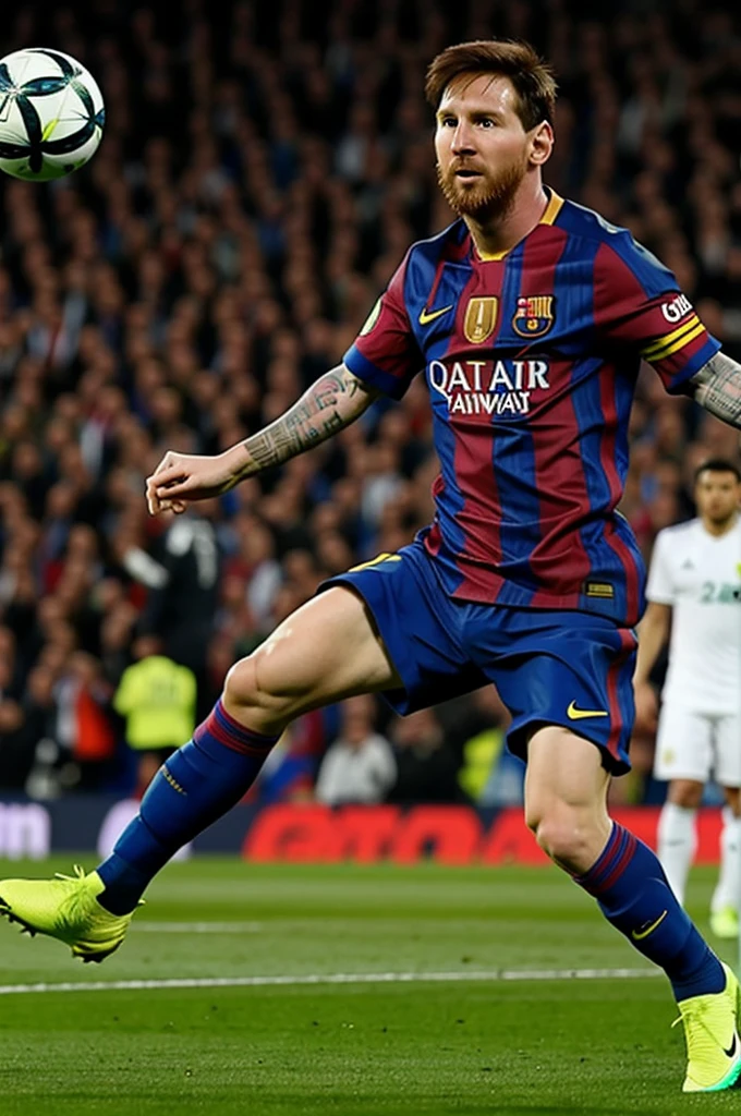 Messi taking a penalty
