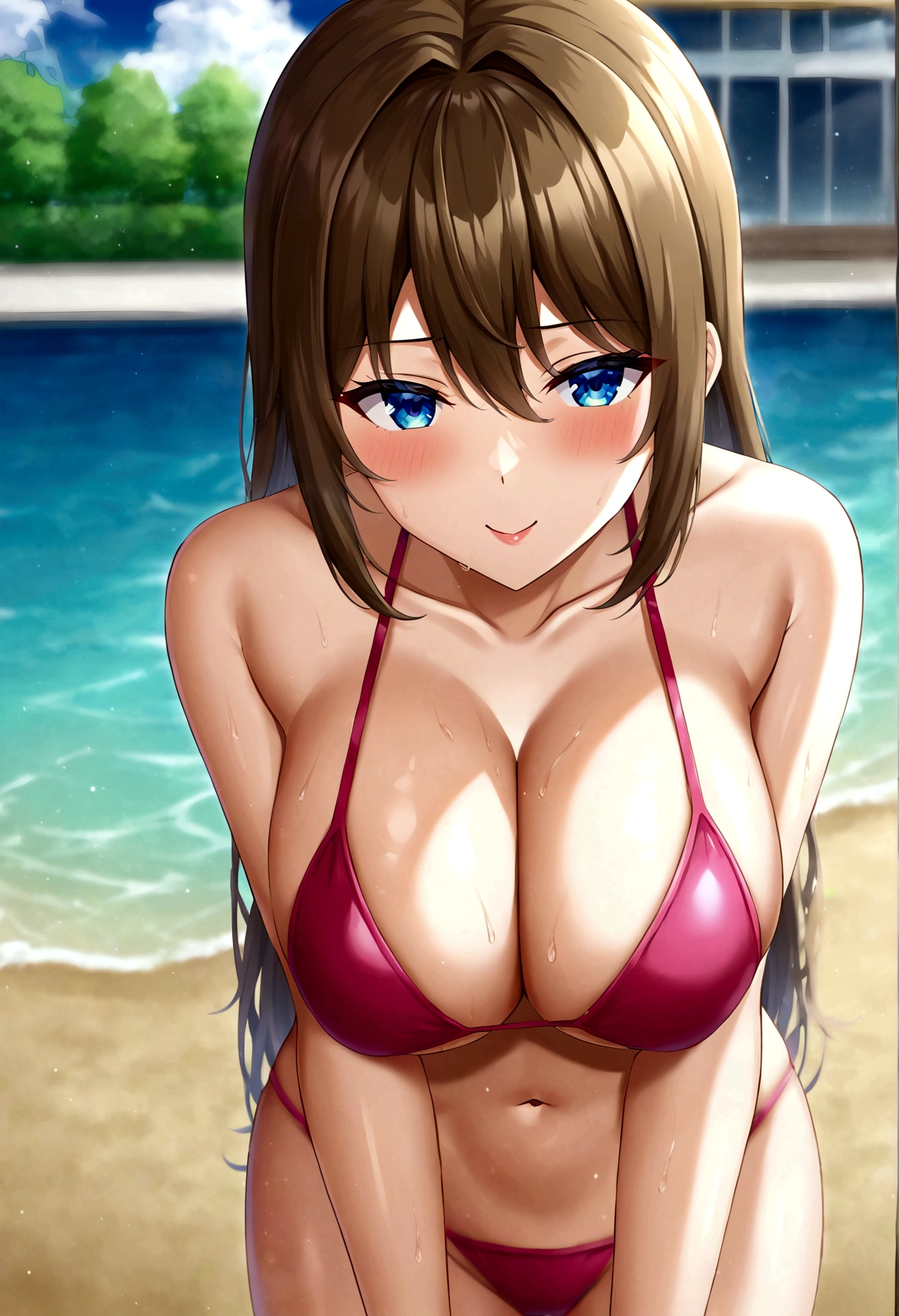 best quality big breasts Emperor bikini public