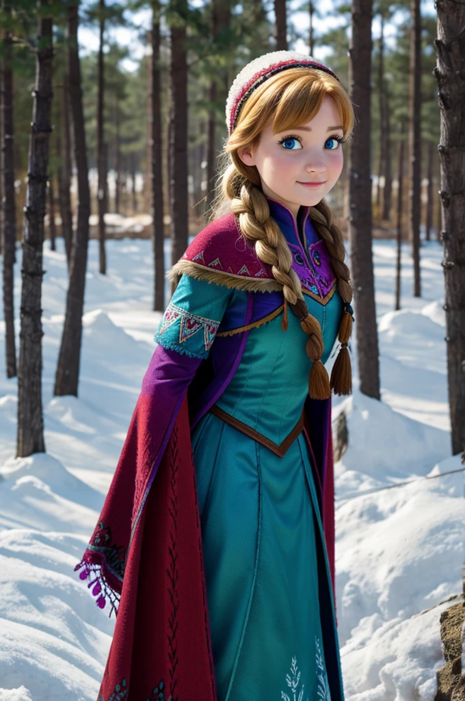 Anna from frozen by black