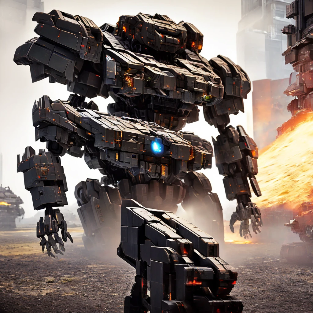 Armored Core,Black Machine,Fight,robot,TRPG standing picture,Standing picture material,Through the background