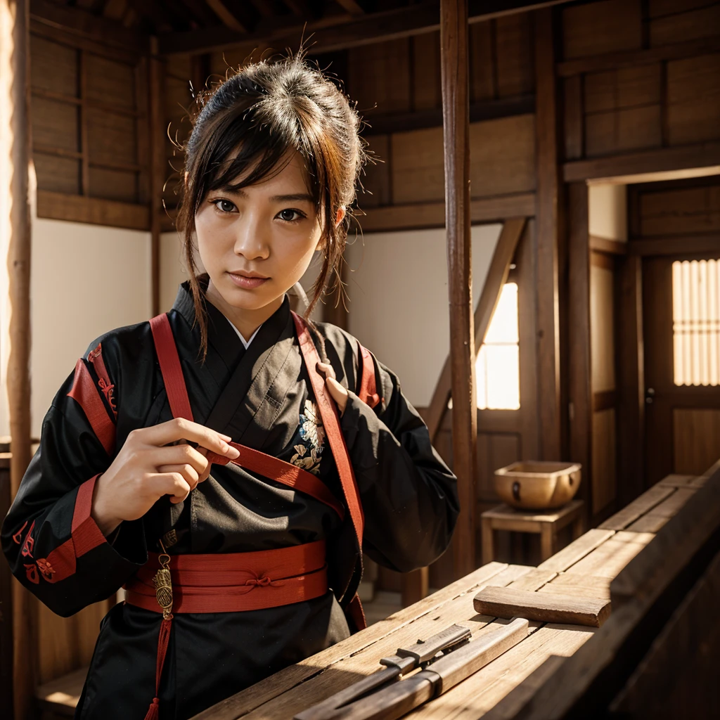 Genshin's character hutao,Eating at McDonald's