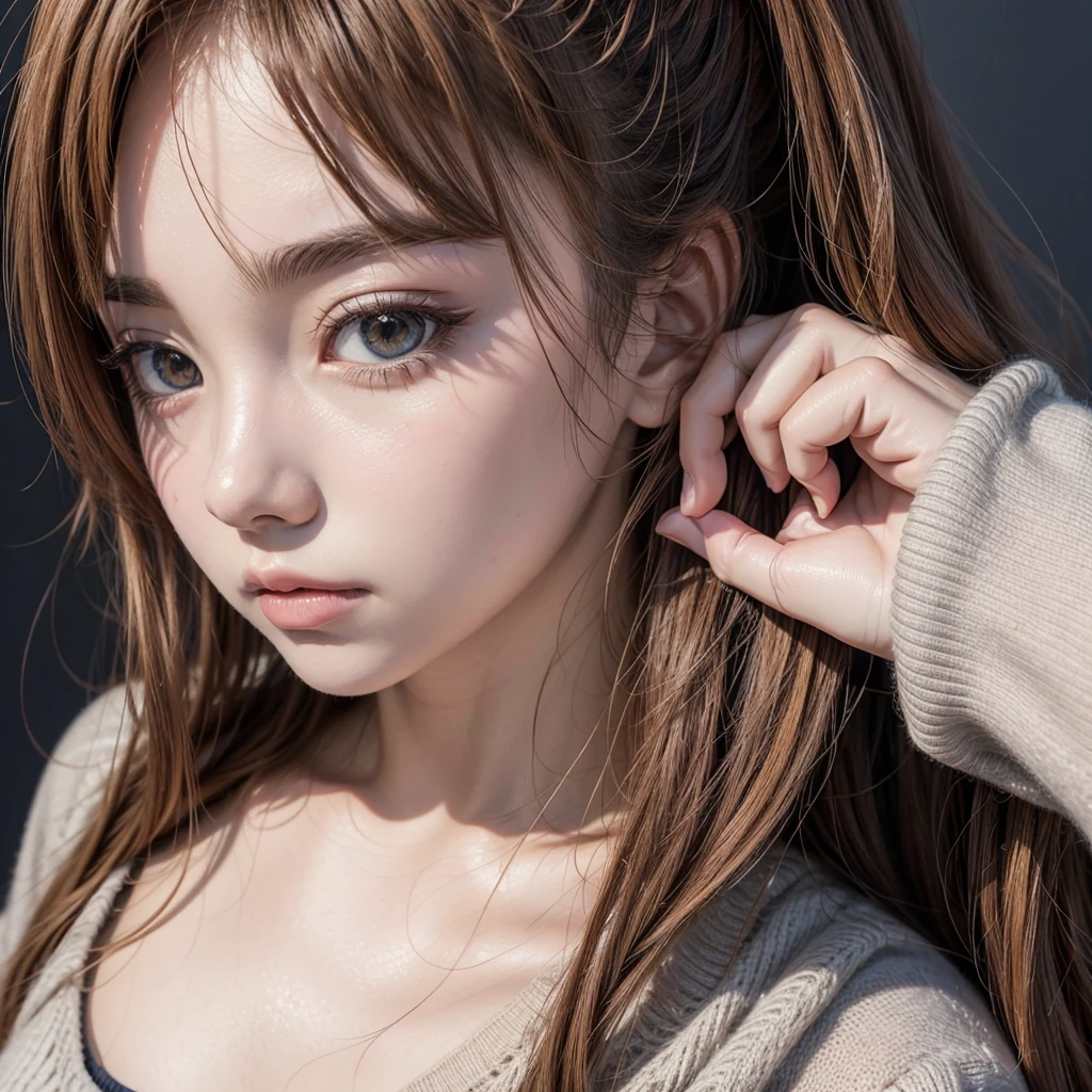 Draw a character with anime art style