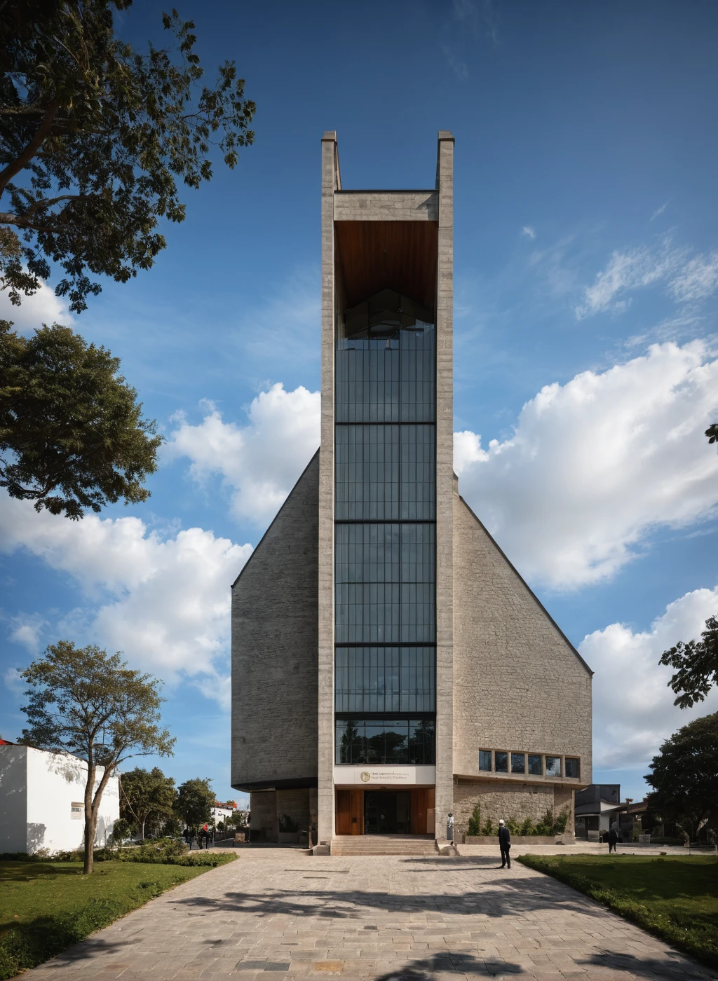 raw photo, best quality, ultra realistic, masterpiece, best quality skin, photography hd, dslr,
tcs, httlvn, modern church, road, people, house, facade design, outdoors, church,