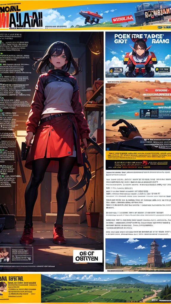 Normal magazine page about games with the headline of CG Magazine
