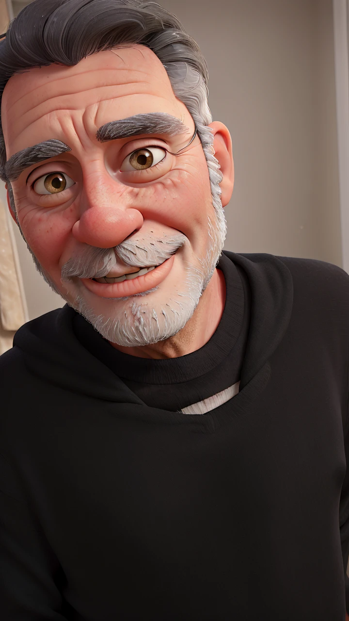59 years old gray hair, greybeard