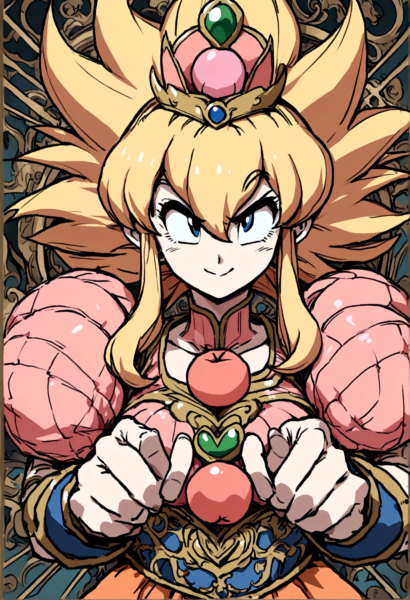 Goku x Princesa peach