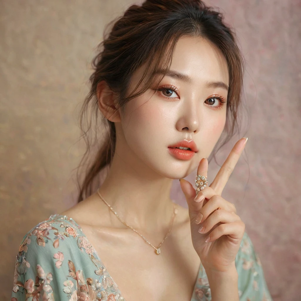 1:3 half body image, beautiful Korean girl, wearing a t-shirt and short skirt. ,UHD,(best quality,4k,8k,highres,masterpiece:1.2),ultra-detailed,(realistic,photorealistic,photo-realistic:1.37)