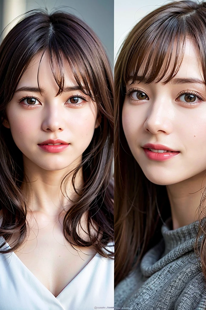 (8K, Raw photo:1.2), Detailed face and eyes, highest quality, masterpiece, ultra-high resolution, (realistic:1.4), very detailed, professional lighting, black hair, toothy smile, View your audience, Soft cinematic light, Hyper-detailing, Sharp Focus
