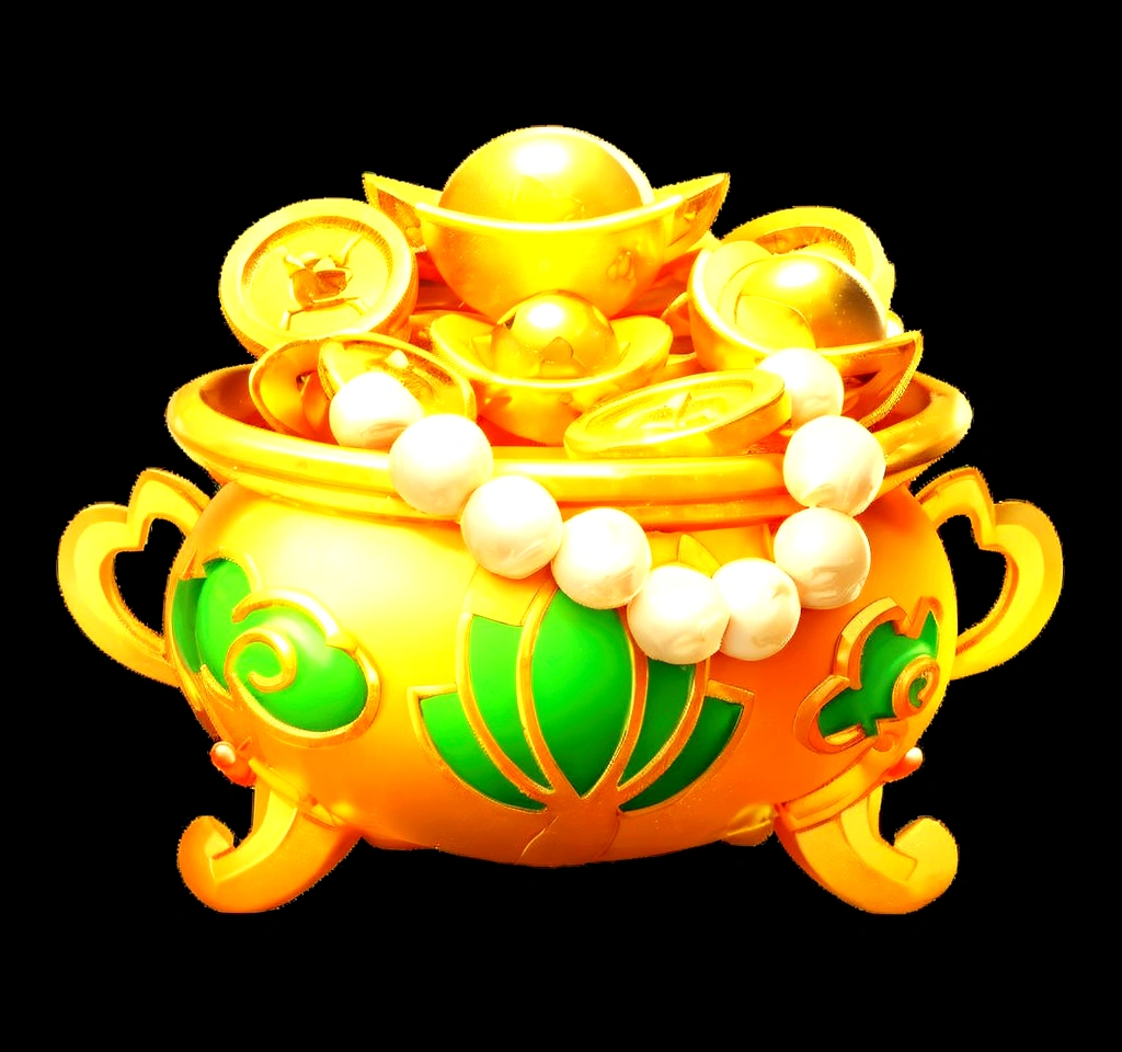 A cornucopia,3d icons, Treasure, Game Icon Assets, Object Art, Treasure hoard, Kaneko, Treasure,God of Wealth, Game assets, Stylized game icons,3d,Ultra Detailed,HD,8K