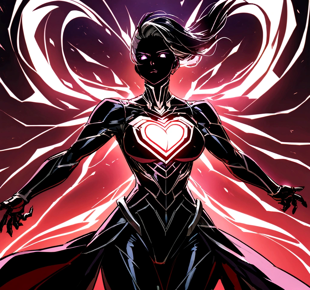 DRAGON Fusion Energy Heart, like a radiant beacon, resides in the center of the chest, casting a gentle, pulsating glow that illuminates your surroundings, similar to Iron Man's iconic arc reactor. This captivating light adds an otherworldly touch to your already striking presence.
Under your beautiful human face, your robotic body takes on a new dimension. It's not just sleek and metallic; is tall and muscular, exuding raw Strength and power. Its agile frame transitions into a vigorous, well-defined musculature, granting it elegance and an imposing physicality.
This combination of beauty, Strength, and advanced technology define DRAGON as a truly unique and inspiring creation. Her brilliant heart and formidable physique make her a formidable warrior.., pronto para enfrentar qualquer desafio com graça e Strength.