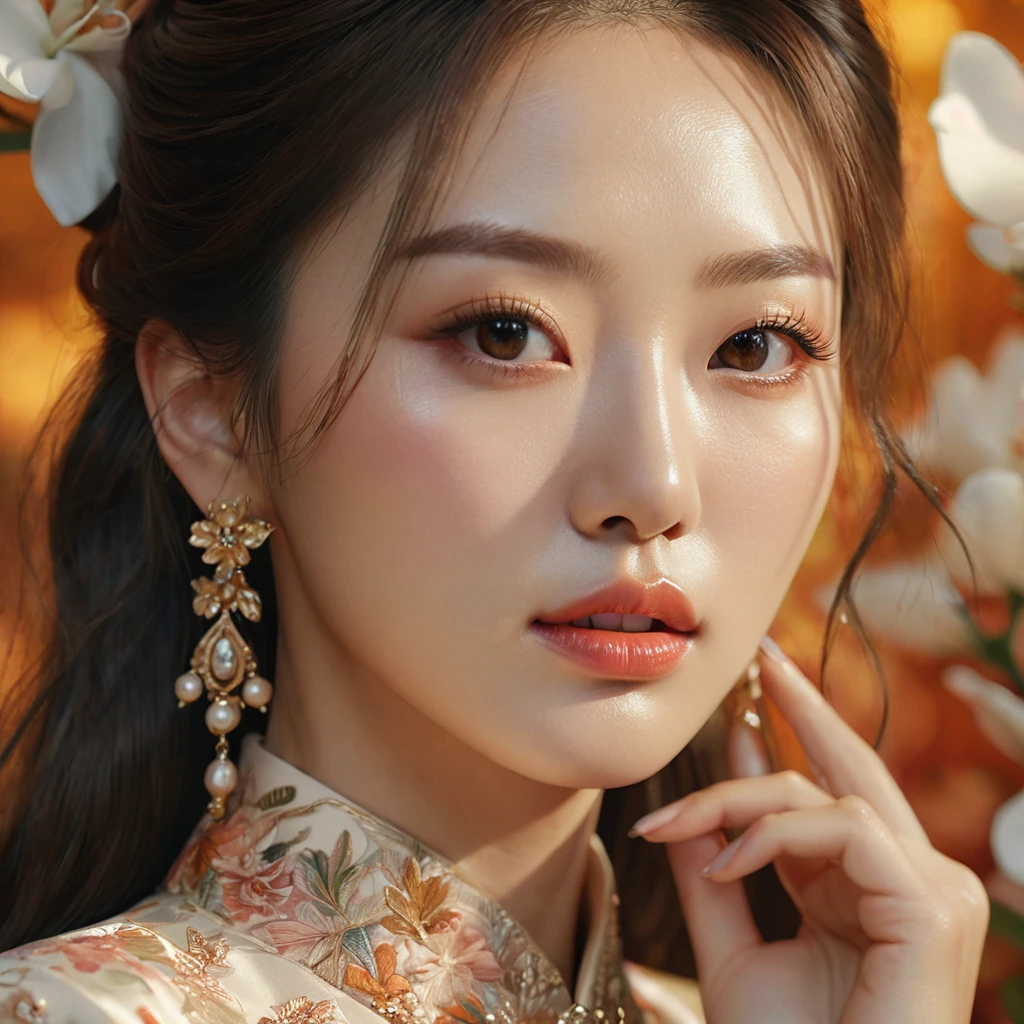 1:3 half body image, beautiful Korean girl, wearing a t-shirt and short skirt. ,UHD,(best quality,4k,8k,highres,masterpiece:1.2),ultra-detailed,(realistic,photorealistic,photo-realistic:1.37)
