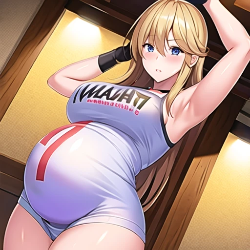 (Masterpiece, Best Quality:1.2), 1 girl, only pregnant