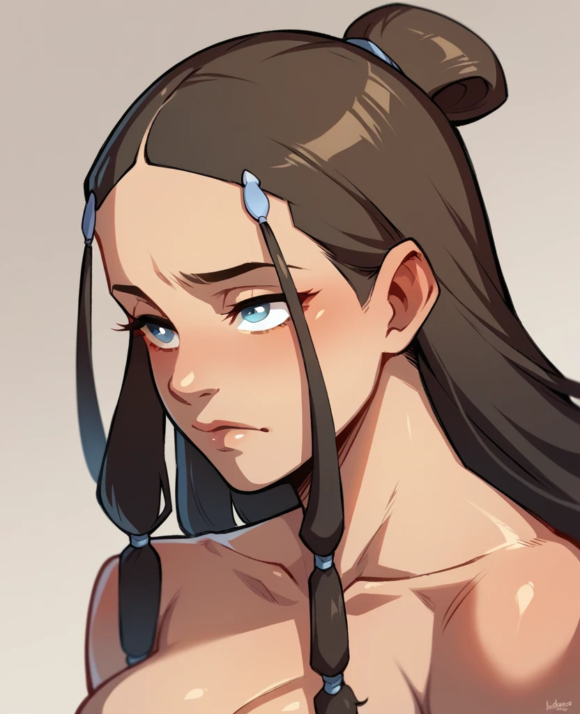 katara from the last airbender married to a dragon and wife of the dragon