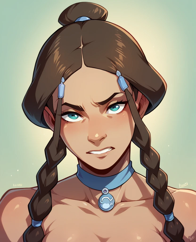 katara from the last airbender married to a dragon and wife of the dragon