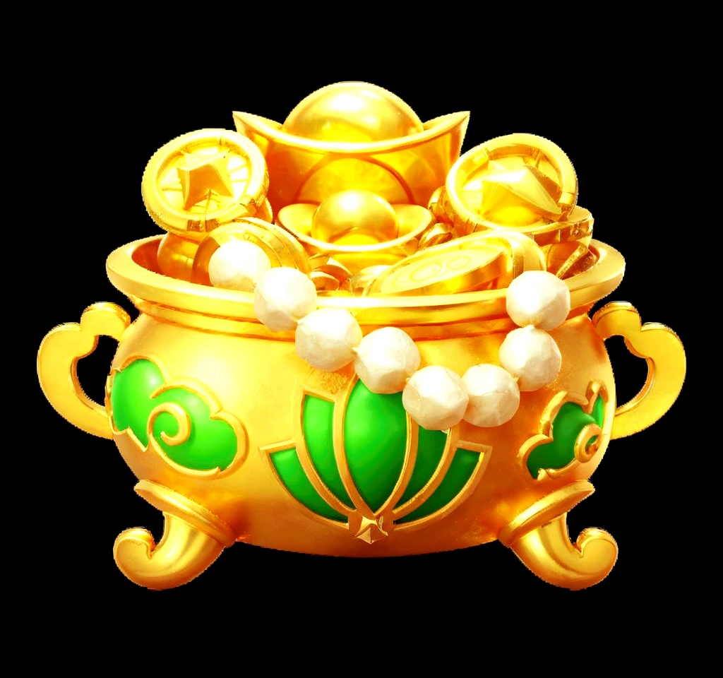 A cornucopia,3d icons, Treasure, Game Icon Assets, Object Art, Treasure hoard, Kaneko, Treasure,God of Wealth, Game assets, Stylized game icons,3d,Ultra Detailed,HD,8K