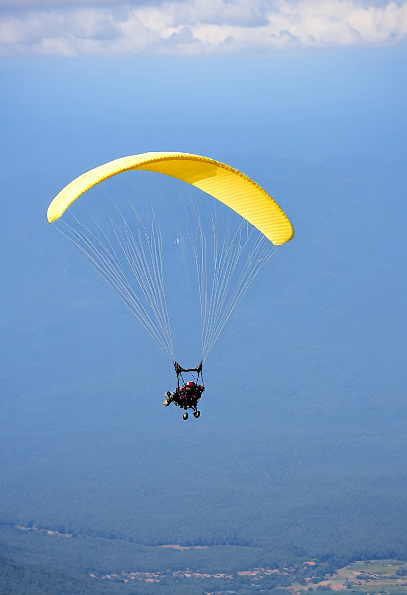 Hang gliding is a sport that involves flying without the aid of an engine., using only air currents to stay in the air. This practice is carried out mainly with two types of aircraft: delta wing paragliders. Both depend on the pilot&#39;s skills to control the flight, taking advantage of the atmospheric conditions, such as thermal updrafts and downslope winds.

The paraglider is a type of modified parachute, which allows take-offs on foot, usually from mountains or hills. The pilot takes off running downhill until the paraglider inflates and lifts him off the ground. sedang terbang, the pilot uses the control handles to direct the paraglider, being able to perform maneuvers and choose the desired route.

At asa delta, A sua volta, It is a more rigid aircraft, with an aluminum or carbon fiber frame covered in fabric. Take-off is also carried out on foot, but the pilot lies face down in a harness, which provides a different flying experience, more like a bird. Control is done by shifting body weight, leaning to the sides or back and forth.

Hang gliding provides a unique feeling of freedom and connection with nature. Pilots can reach high altitudes and travel long distances, exploring stunning landscapes and challenging your own limits. The practice requires knowledge about meteorology, flight and safety techniques, in addition to good physical and mental preparation.

This sport, in addition to offering moments of adrenaline and adventure, also promotes well-being and health, as it involves physical activity and direct contact with nature. Whether for competitions, leisure or tourism, hang gliding attracts people of all ages who seek new experiences and the unparalleled sensation of flying like birds.