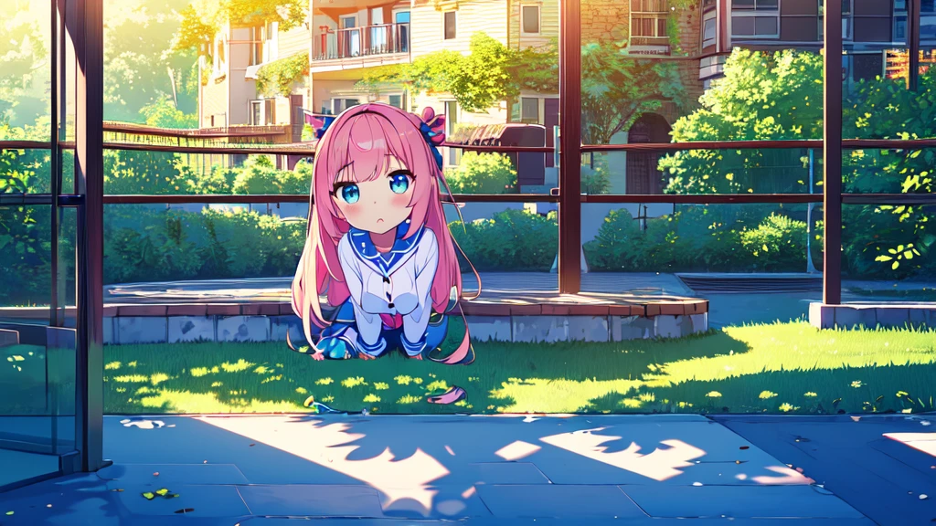 Masterpiece,(high quality depth map:1.1), Best Quality, ultra detailed,unity wallpaper 8k,crunchy,(change:1.2),(pretty eyes), ((kawaii)), beautiful, (beautiful), ((sexy)), (device),
(ultra detailed), (the best illustrations), (best shadows),whole body,A girl in a miniskirt being interviewed in the town..