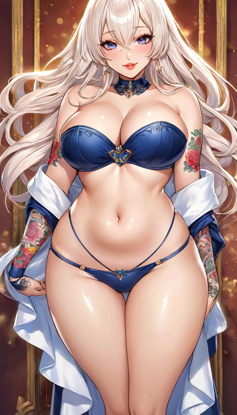 {{{{{16k}}}}}, {{{{{A before-and-after comparison photo of a thin and flamboyant corset wrapped around her waist tightening her 100kg fat body to the point of being too tight forcing her to transform her straight body into a thin curvy beauty, Her smile gets prettier and prettier as her waist curves and her bust cup size increases and her confidence grows, her breasts become even larger and deeper with cleavage, Her hair is replaced by a bang long hair, her face is converted into a super cute face idealized girl, She is wearing a erotic collar that transformed her into a fat girl to get the cutest girl in a thousand years forever, The lascivious flowers tattoos are engraved}}}}},{{Extremely detailed}},{{{{{integrated her head pure small, Enchanting Too thick and erotic lips, Her thickened lips shimmer with luster}}}}},{{{{{She get more attractive and smoother her body, Her white tits are so fluffy, and are depicted in great detail, The lascivious flowers tattoos are engraved on her neck, both arms and lower abdomen, thighs and toes and finally on her entire body and her glossy Straight unruly hair dyed in a pure color}}}}}