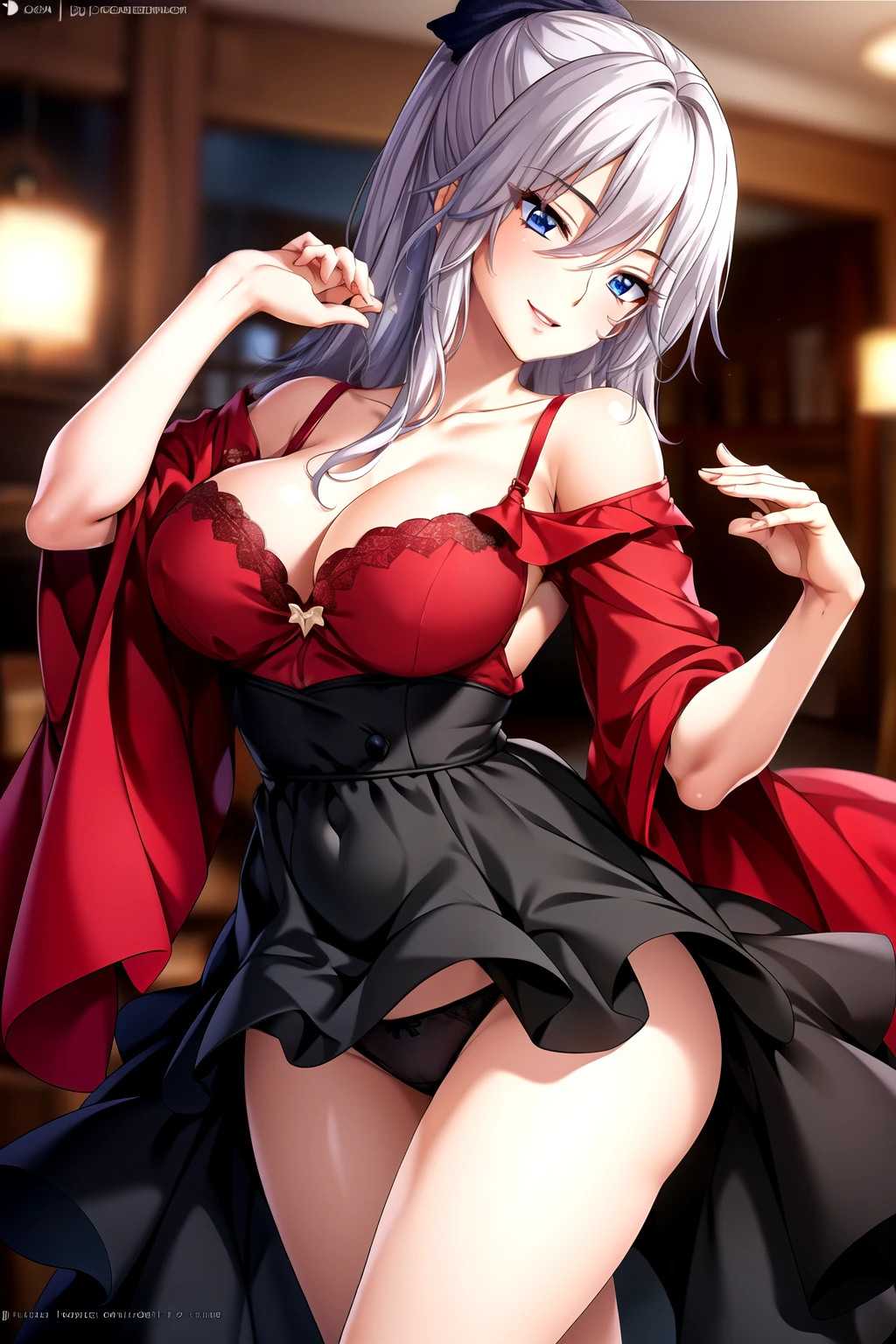 Perfect hands, Clean fingers, Perfect fingers,full hand, Good, underwear, Off-shoulder,clavicle, Slim body, 1 girl,20 years old, Young women,Fair Finger,Fair long legs,Fair Body,Fair Nose,Fair character design, Perfect eyes, perfect Face,Expressive eyes, Looking at the audience,(lead_Body),(Focus on her Face), Official Art,Extremely detailed CG unity 8k wallpaper, Perfect Lighting,rich and colorful, bright_front_Face_Light,Light skin, (masterpiece:1.0),(最OK_quality:1.0), Ultra-high resolution,4K,Very detailed, photography, 8K, Human Development Report, high resolution, absurd:1.2, Kodak Portrait 400, Film Grain, Blurred background, Bokeh:1.2, Lens Light Halo, (Energetic_color:1.2) (Fair,Target_Chest:1.3), (Fair_Face:1.5),(narrow_waist),Happy,Smile, Off-shoulder,clavicle,Perfect hands, Clean fingers, Perfect fingers,full hand,The beauty of clothing,Off-shoulder,clavicle,underwear,Perfect hands, Clean fingers, Perfect fingers,full hand,show,Perfect hands, Clean fingers, Perfect fingers